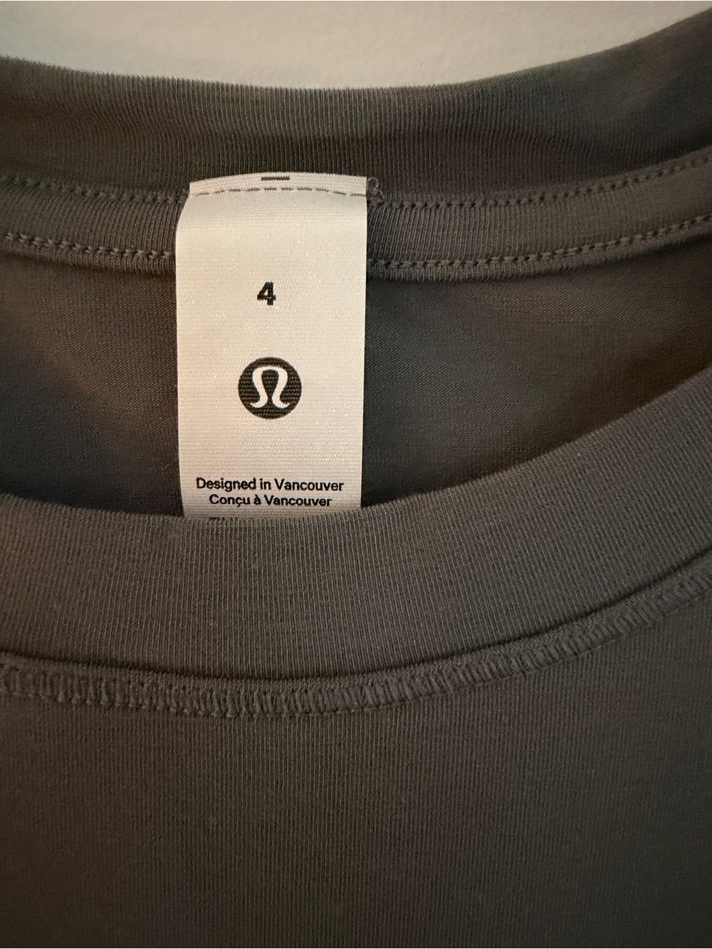 NWT RARE Lululemon Jersey Training Short Sleeve Shirt BARBELL BADDIE SIZE 4 - Picture 6 of 9